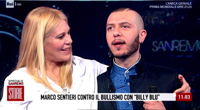 “Sei il vincitore morale di Sanremo Giovani” Eleonora Daniele su Marco Sentieri a “Storie Italiane”