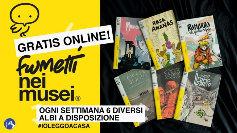 MIBACT, ANCHE I FUMETTI NEI MUSEI ADERISCONO A #ARTYOUREADY IL FLASH MOB DIGITALE DEL PATRIMONIO CULTURALE