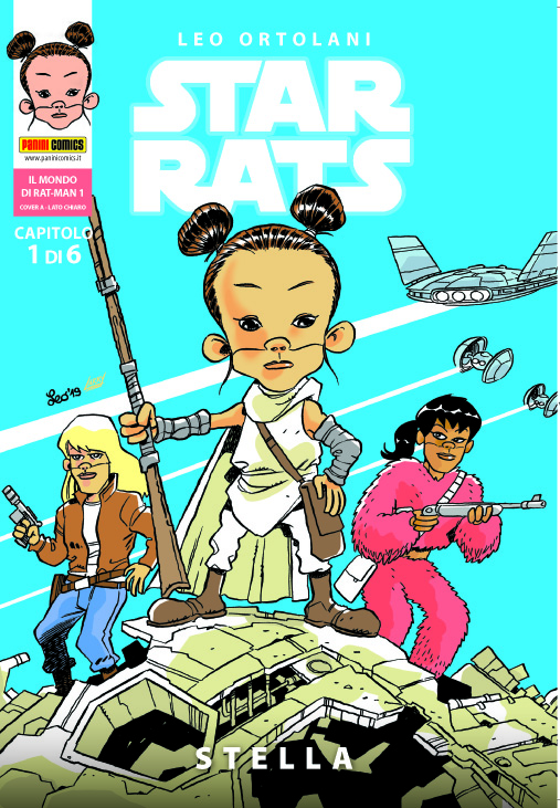 PANINI COMICS presenta STAR RATS – STELLA // Il nuovo capitolo della parodia stellare di LEO ORTOLANI, dal 19 marzo in edicola e online