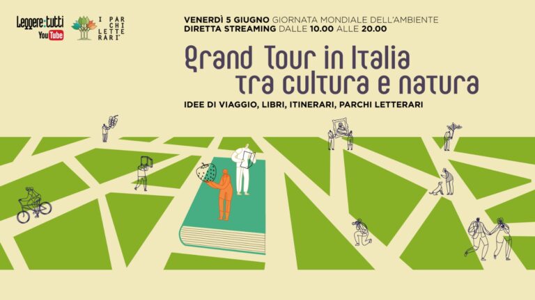 GRAND TOUR IN ITALIA: il programma della maratona online sul Viaggio Cultura e Natura (5 giugno, “Leggere:tutti”)