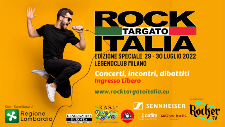 ROCK TARGATO ITALIA 2022