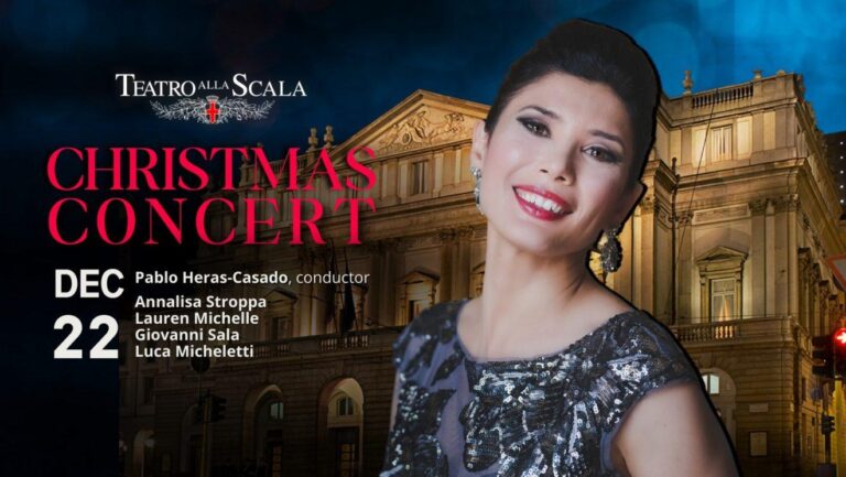 Annalisa Stroppa sings in this year’s Christmas Concert at La Scala